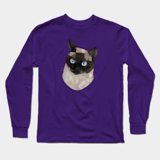 Shasta Siamese Cat Long Sleeve T-Shirt